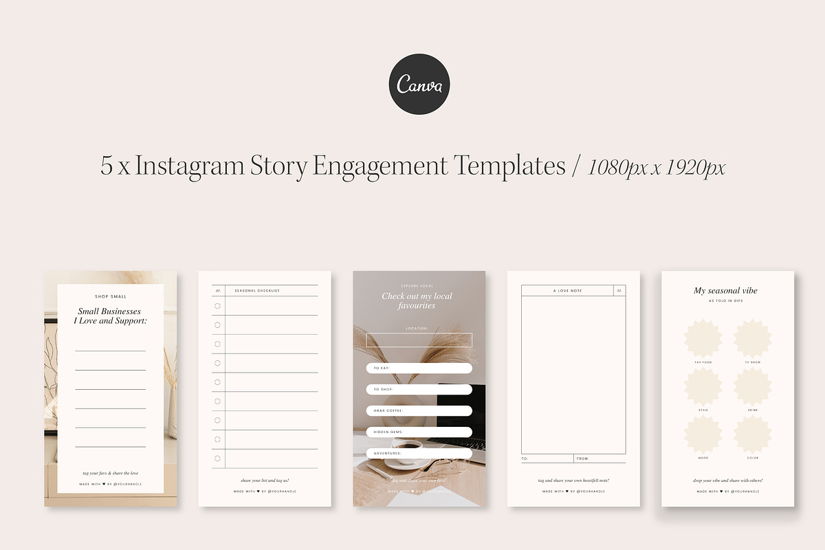 Season Style Social Template Bundle, a Social Media Template by January Made Design (Photo 4 of 12)