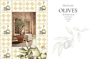 Watercolor Olives collection, a Graphic by MayaNavits (Thumbnail 12 of 25)