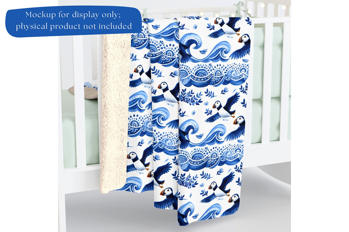 Sea Toile Clipart and Patterns, a Decorative Illustration by Nicole Branger Art (Photo 25 of 28)