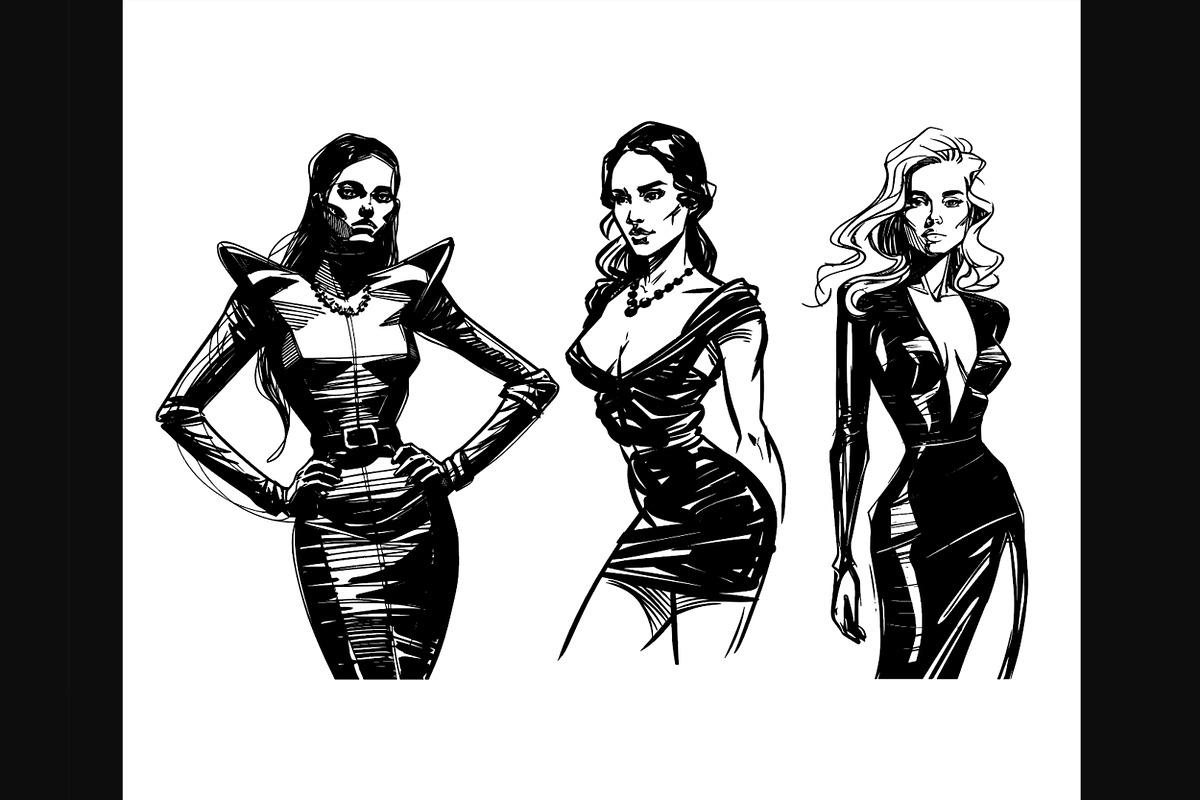 Custom fashion illustration, a Person Illustration by SketchArtStudio (Photo 8 of 12)