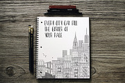 Big Hand Drawn City Collection, an Illustration by Franzi draws (Thumbnail 7 of 8)