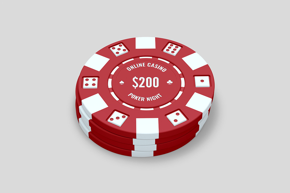 Casino Chips Mockup - 6 views, an Advertising Mockup by Illusiongraphic (Photo 4 of 18)