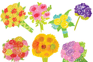 Watercolor Bouquet