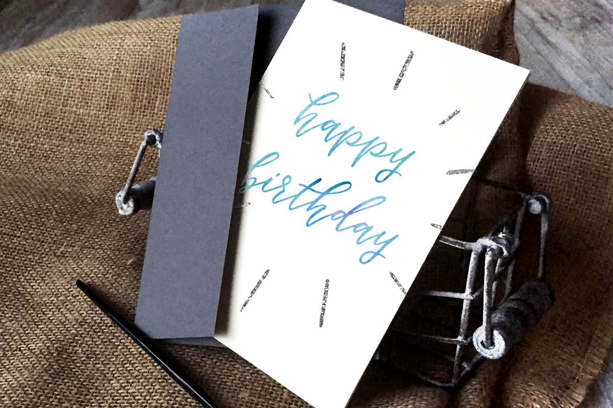 Hawthorne Script, a Script Font by Every Tuesday (Photo 9 of 11)
