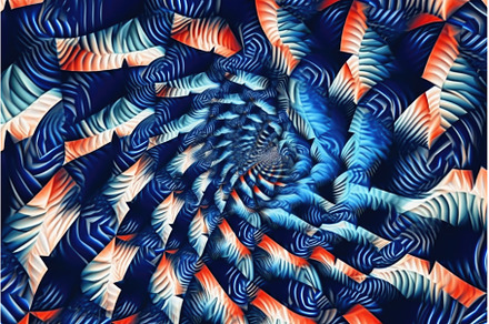 abstract pattern of rotational and, an Abstract Photo by Sergey Kotenev