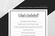 Sleek CV Template for Professionals, a Resume Template by ResumeInventor (Thumbnail 5 of 5)