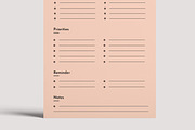 Daily Planner Template, a Stationery Template by MightyDesign (Thumbnail 3 of 7)