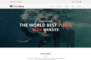 Video Blog HTML Template - Videodune, a Bootstrap Template by HasThemes (Thumbnail 1 of 2)