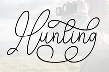 Hunting | Script Font