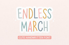 Endless March Font - Bold Font
