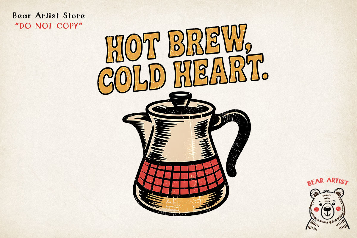 Caffeine & Chaos, Retro Coffee, an Object Graphic by GlitterCraft (Photo 92 of 101)