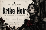 Erika Noir, a Blackletter Font by Wow Magic (Thumbnail 1 of 4)