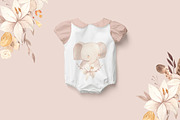 BOHO NURSERY clipart. Watercolor, an Animal Illustration by OlliArtDesign (Thumbnail 8 of 11)