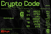 Crypto code - Sans Serif font family, a Sans Serif Font by Artistic & Unique (Thumbnail 3 of 12)