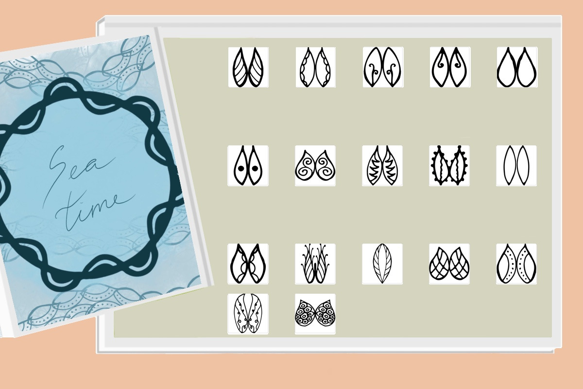 Boho brushes set with stamps, a Brush Add-On by Big Bundles Shop (Photo 32 of 32)