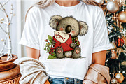Whimsical Valentine s Koala Clipart, an Illustration by Sublimation Artist (Thumbnail 5 of 6)