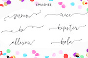 Flatland Font, a Script Font by Angie Makes (Thumbnail 5 of 7)