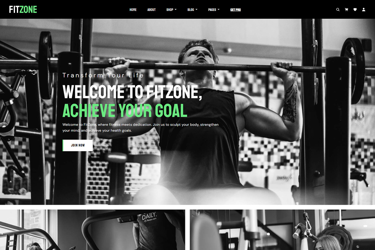 Fitzone – Fitness and Gym Center, a HTML Template by TemplatesJungle (Photo 5 of 5)