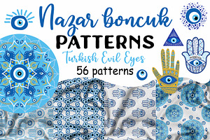 Nazar bonchuk evil eyes patterns