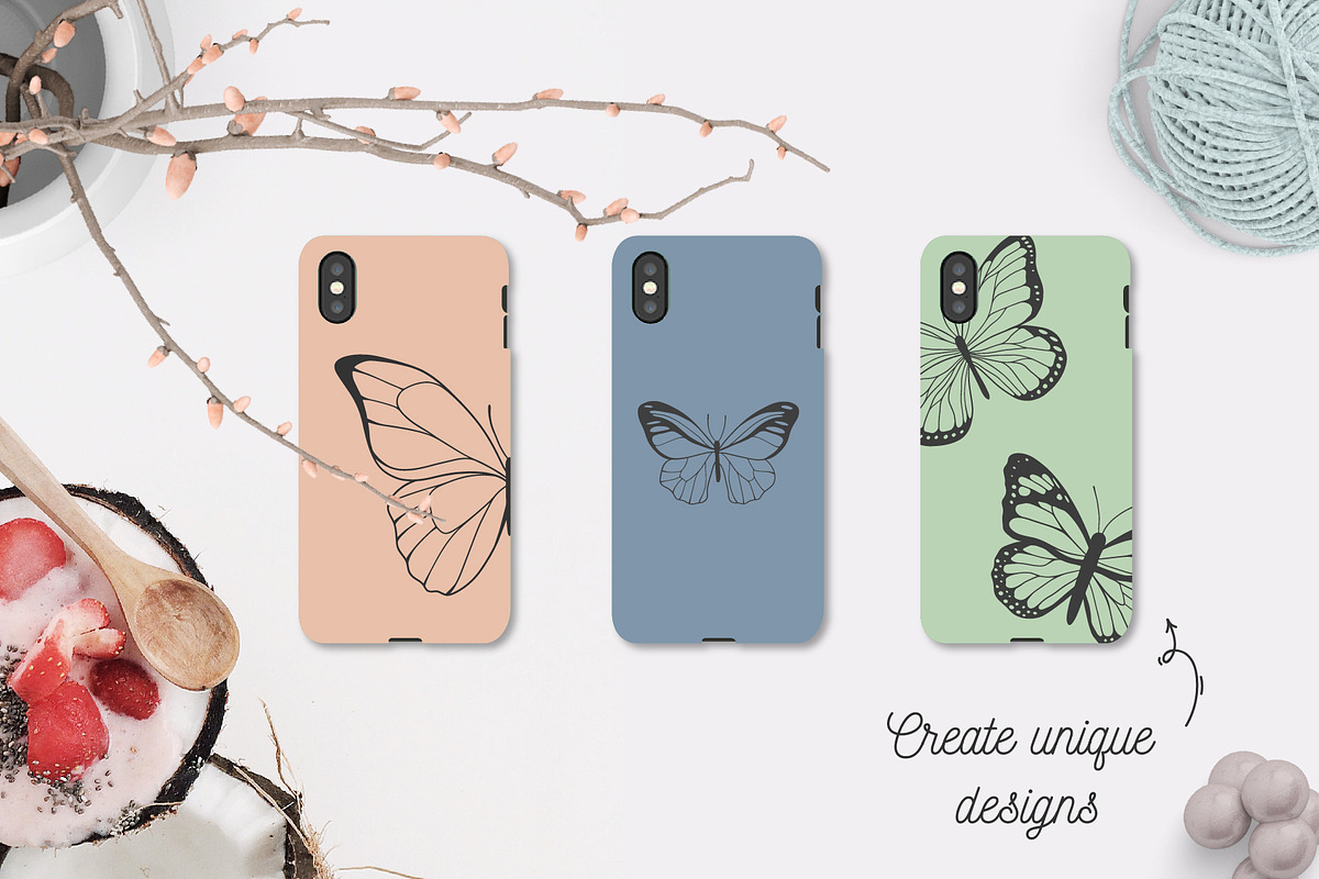 Butterfly | Vector illustrations, an Object Illustration by Wander Designs (Photo 4 of 7)