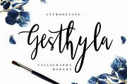 Gesthyla Calligraphy Wedding Font, a Script Font by Creatype Studio (Thumbnail 1 of 8)