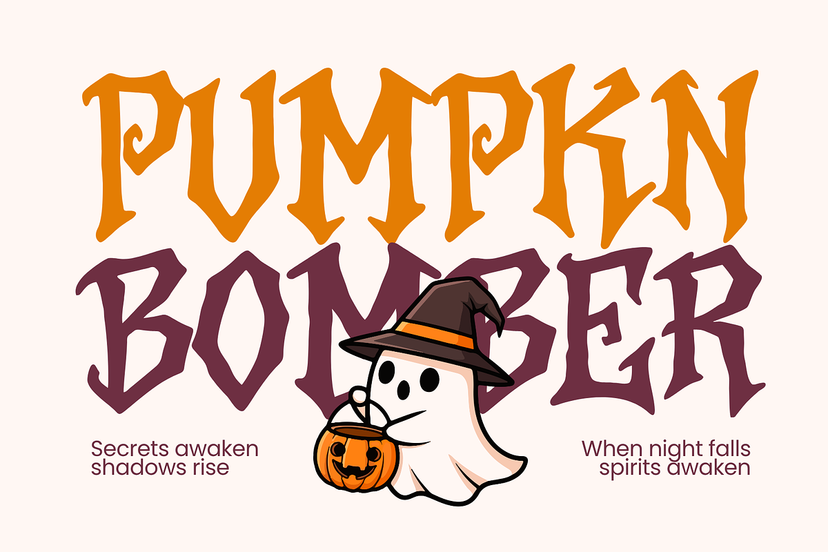 Mevisto – Horror Halloween Display, a Handwritten Font by MaikoHatta (Photo 3 of 7)