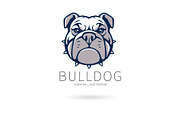 Bulldog logo, Dog logo, a Branding & Logo Template by Logocreative (Thumbnail 1 of 3)