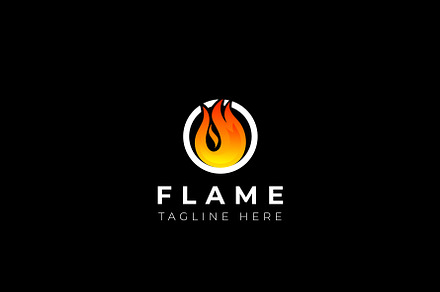 Fire Flame Logo Design preview 4