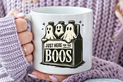 Just Here For The Boos PNG, an Illustration by Craft Nest (Thumbnail 5 of 6)