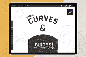 French Curves & Guides for Procreate