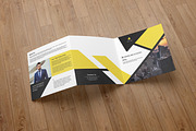 Corporate Square Trifold Brochure, a Brochure Template by retrographix (Thumbnail 2 of 7)