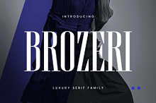 Brozeri - Casual Serif Family