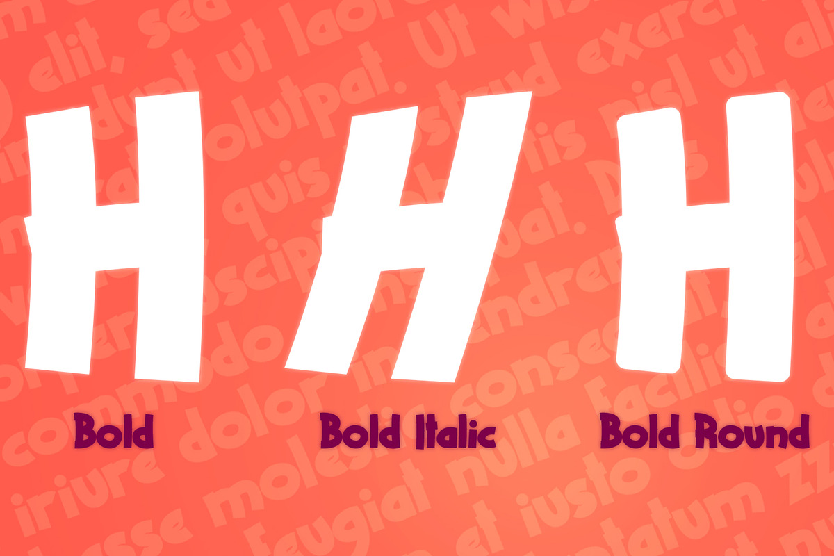 Hungry Pizza Display Font, a Symbol Font by GRVS Studio (Photo 3 of 6)