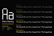 Pixto - Pixel Inspired Font, a Sans Serif Font by ghozai studio (Thumbnail 2 of 7)