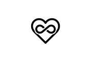 50 Infinity Heart Symbol Vector Bund, an Illustration by abu67222 (Thumbnail 38 of 51)