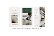 June Instagram Templates, a Social Media Template by Coded Creative (Thumbnail 2 of 5)