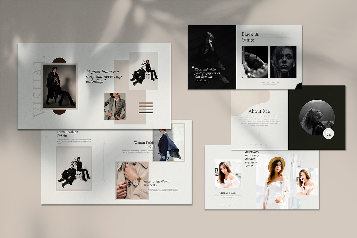 ELVN - Powerpoint Template, a Presentation Template by kylyman