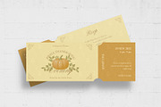 Thanksgiving Ticket Template, a Stationery Template by BrandPacks (Thumbnail 2 of 5)