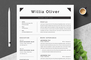 Resume Template, CV, Curriculum Vita