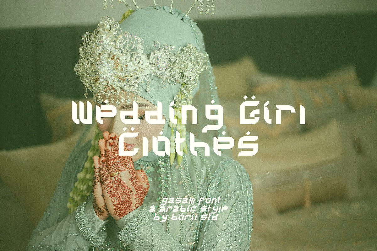 Gasam - Arabic Style Font, a Sans Serif Font by Boril Std (Photo 6 of 10)