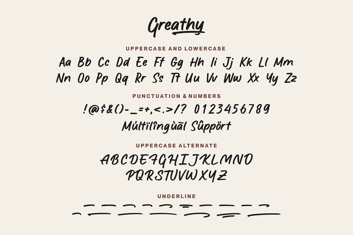 Greathy Font, a Font by Allouse Studio (Photo 10 of 11)