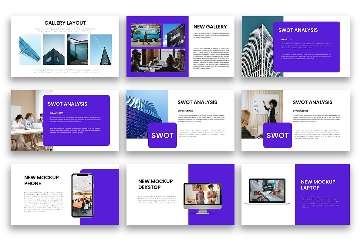 Attila - Business PowerPoint preview 3