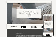 Dubsado Proposal Template | Sophia, a Websites & App Template by Sarah Worboyes Designs (Thumbnail 1 of 6)