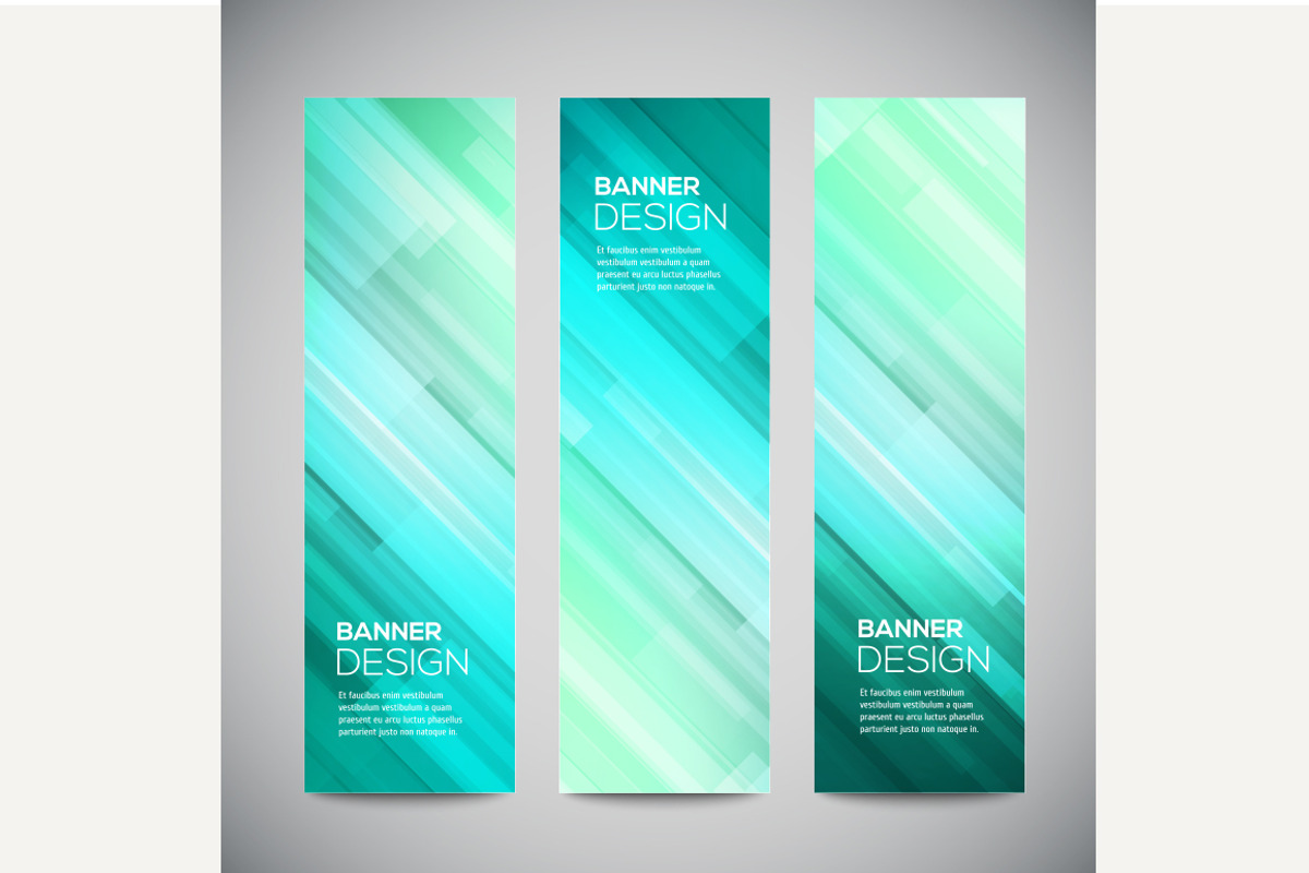Low poly vector vertical banner, a Background Graphic by Shanvood art