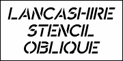 Lancashire Stencil JNL, a Font by Jeff Levine Fonts (Thumbnail 4 of 5)