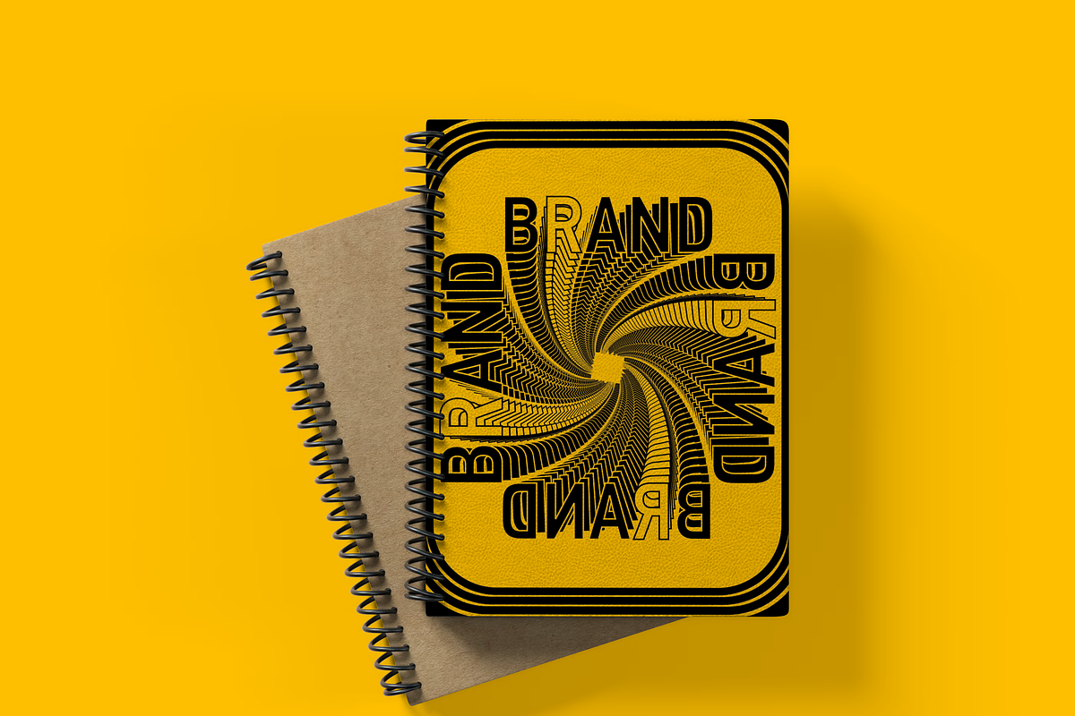 6 brand typography style poster art, a Poster Template by NJ Himel (Photo 4 of 6)