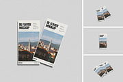 DL Flyer Mockup, an Advertising Mockup by Pikachudesign (Thumbnail 1 of 5)