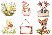 Watercolor Nursery Kids Clipart, an Illustration by Watercolor design (Thumbnail 3 of 12)