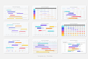 Gantt Chart Infographic Keynote, a Presentation Template by Pixslides (Thumbnail 3 of 4)