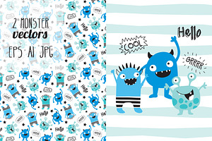 2 monster vectors